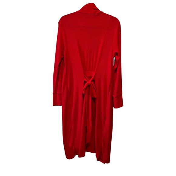 PJ Salvage Textured Essentials Robe Red size M - Picture 11 of 13